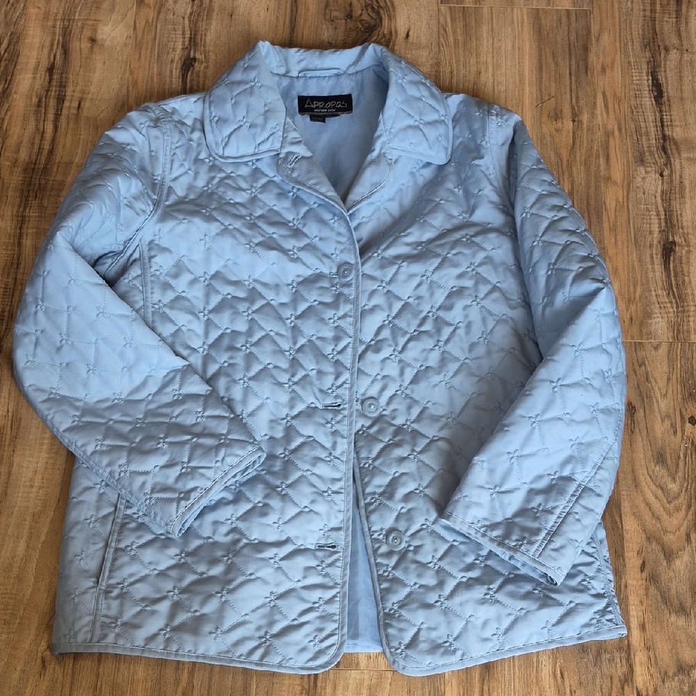 Apropos Adorable Junior Quilted Jacket Size M